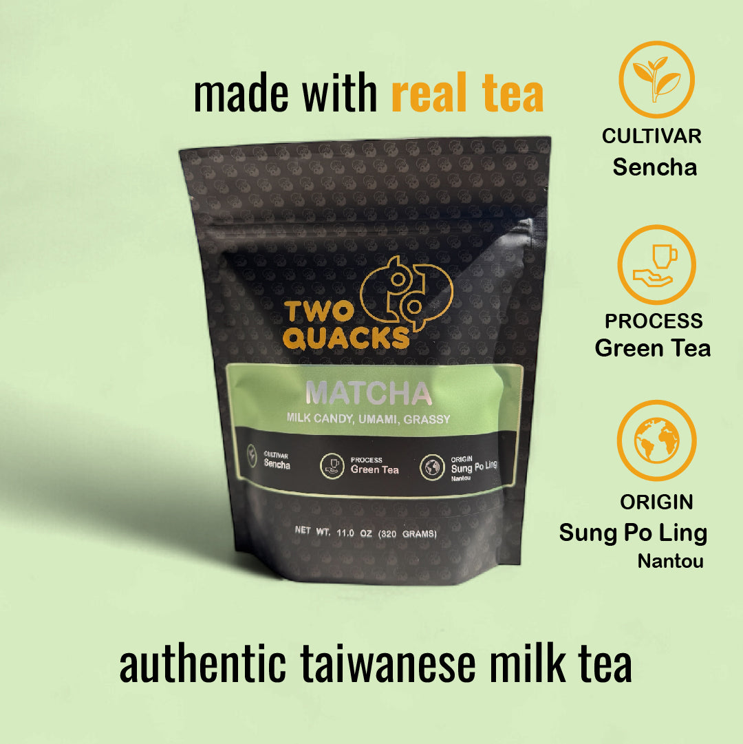 Matcha Milk Tea – Two Quacks